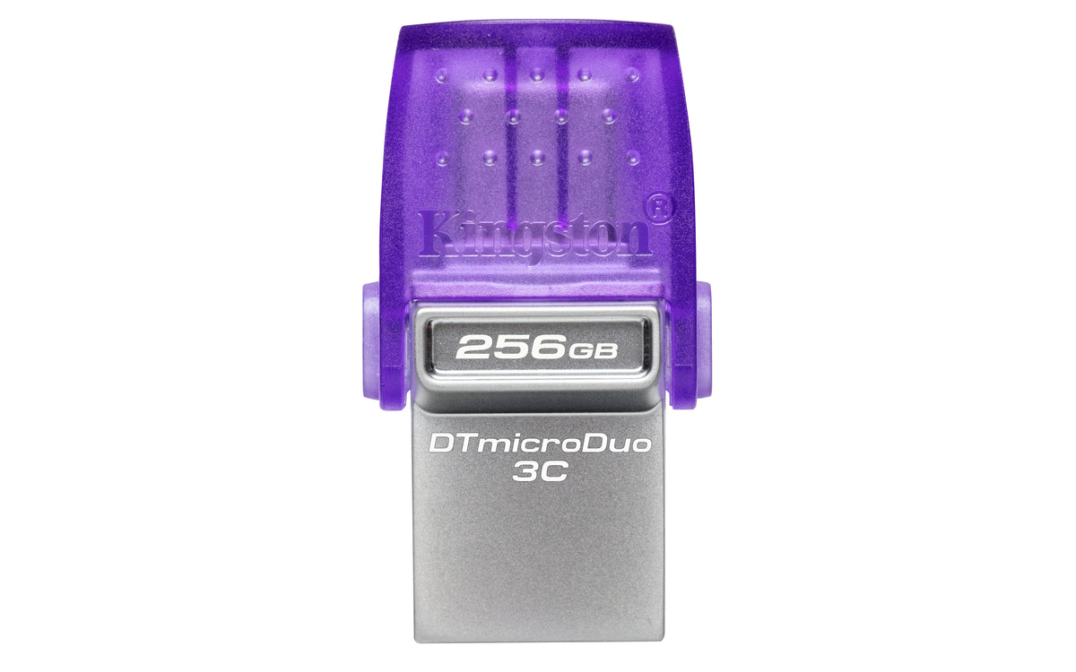KINGSTON 256Go DataTraveler microDuo 3C 200MB/s dual USB-A + USB-C