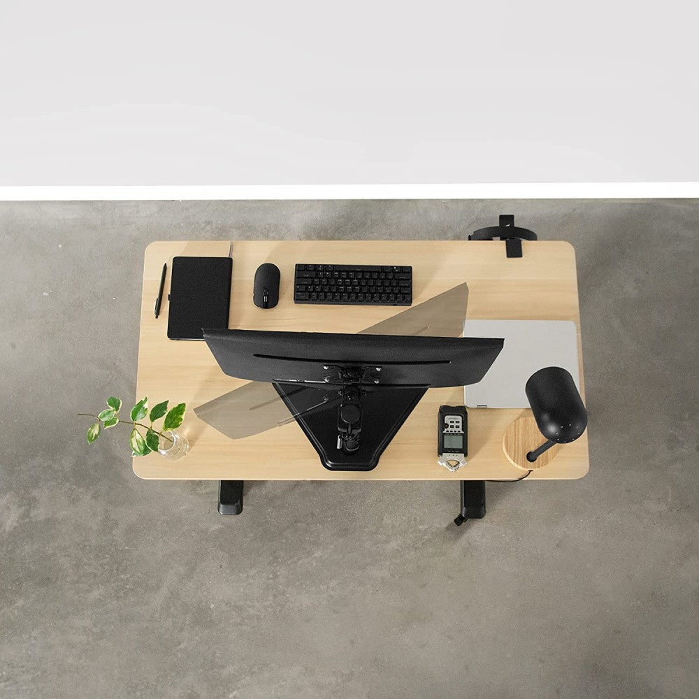 Techly ICA-LCD 2500 Support de moniteur rotatif pour écran LCD de 13 a 27” jusqu'a 10kg