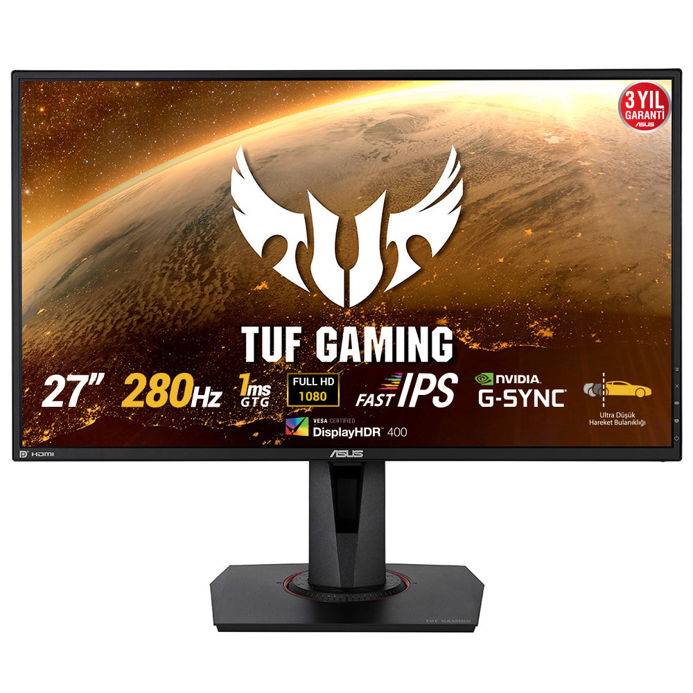 "ASUS TUF Gaming VG279QM écran plat de PC 68,6 cm (27"") 1920 x 1080 pixels Full HD LED Noir"