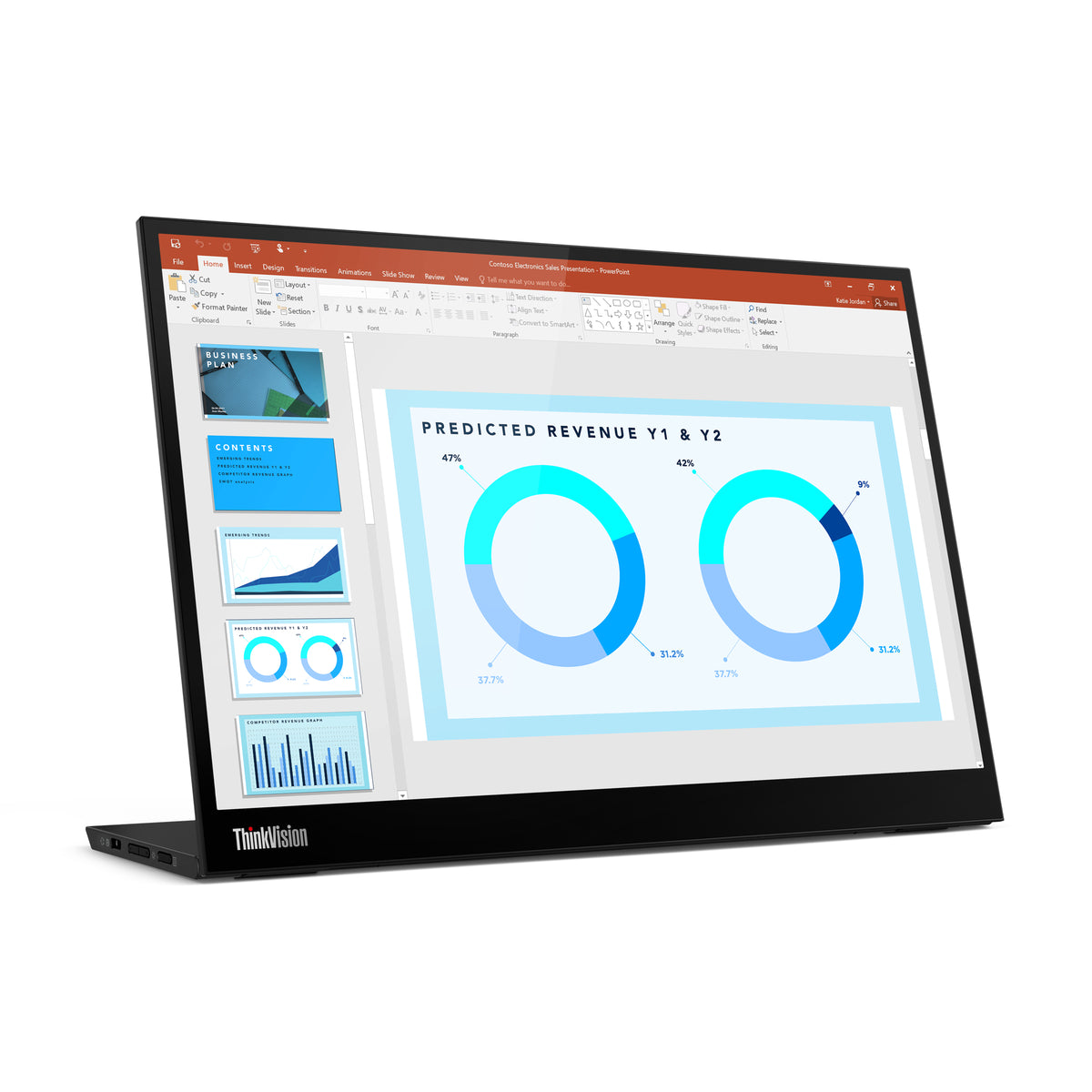 BTO/Lenovo ThinkVision M14d Monitor