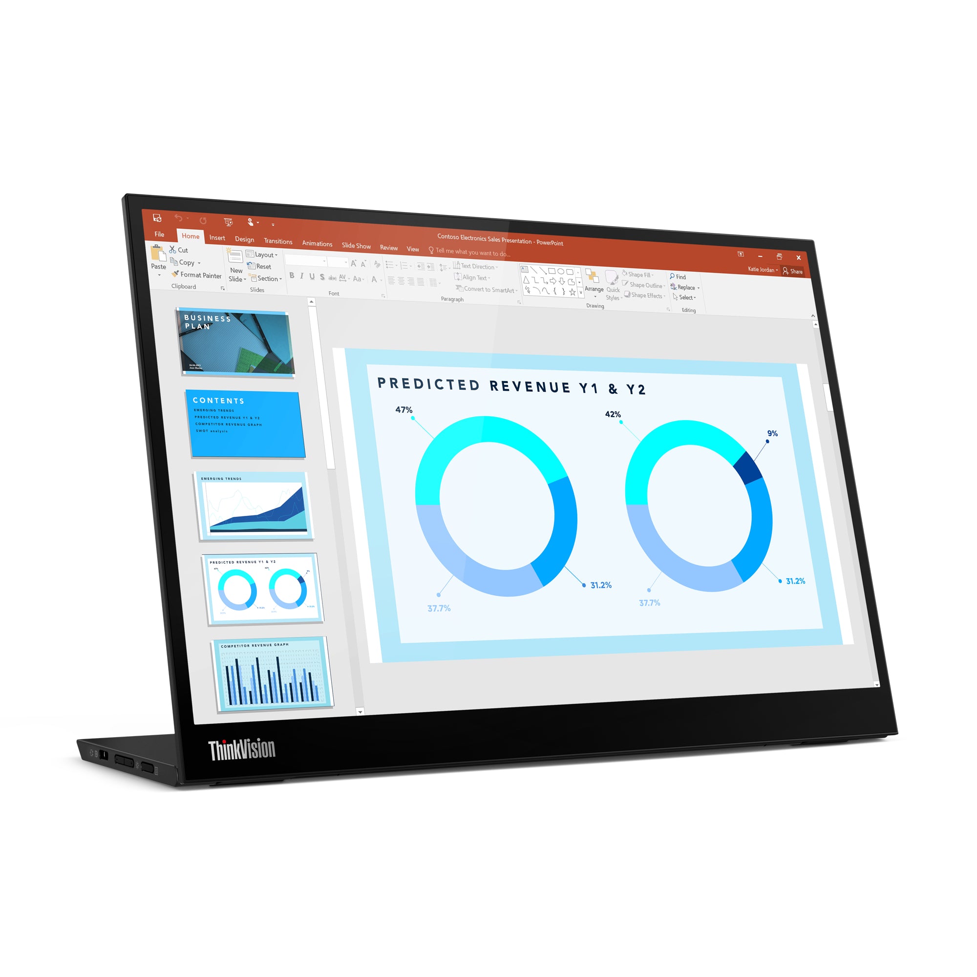 ThinkVison M14d Monitor