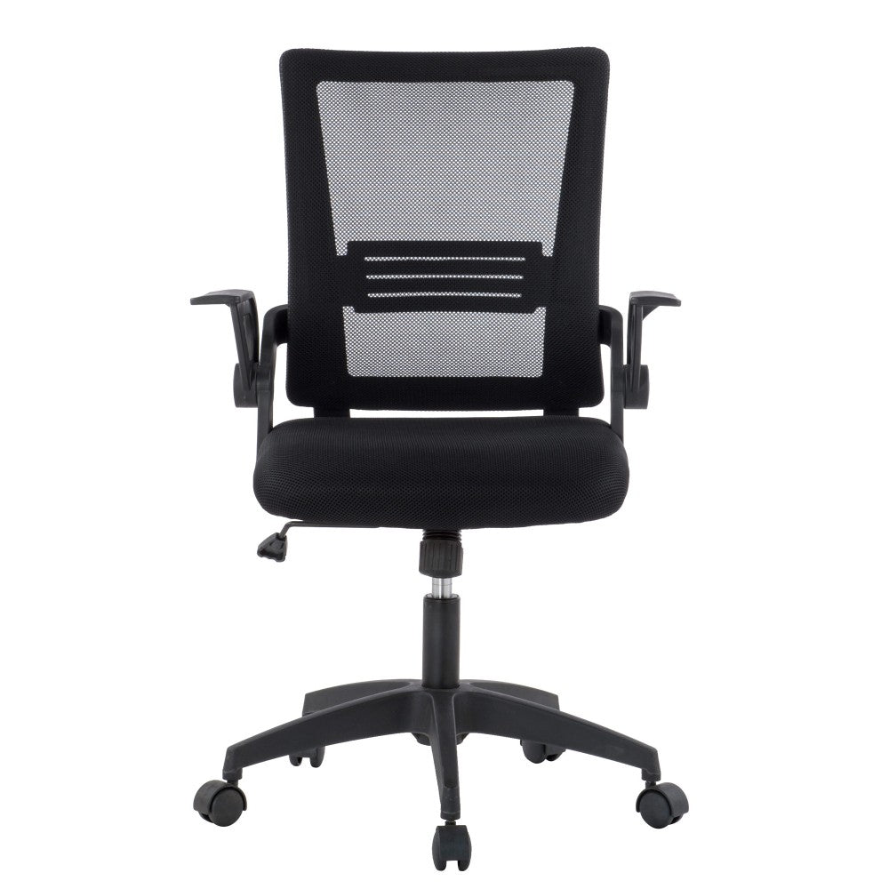 Techly ICA-CT MC003BK Chaise de bureau noire