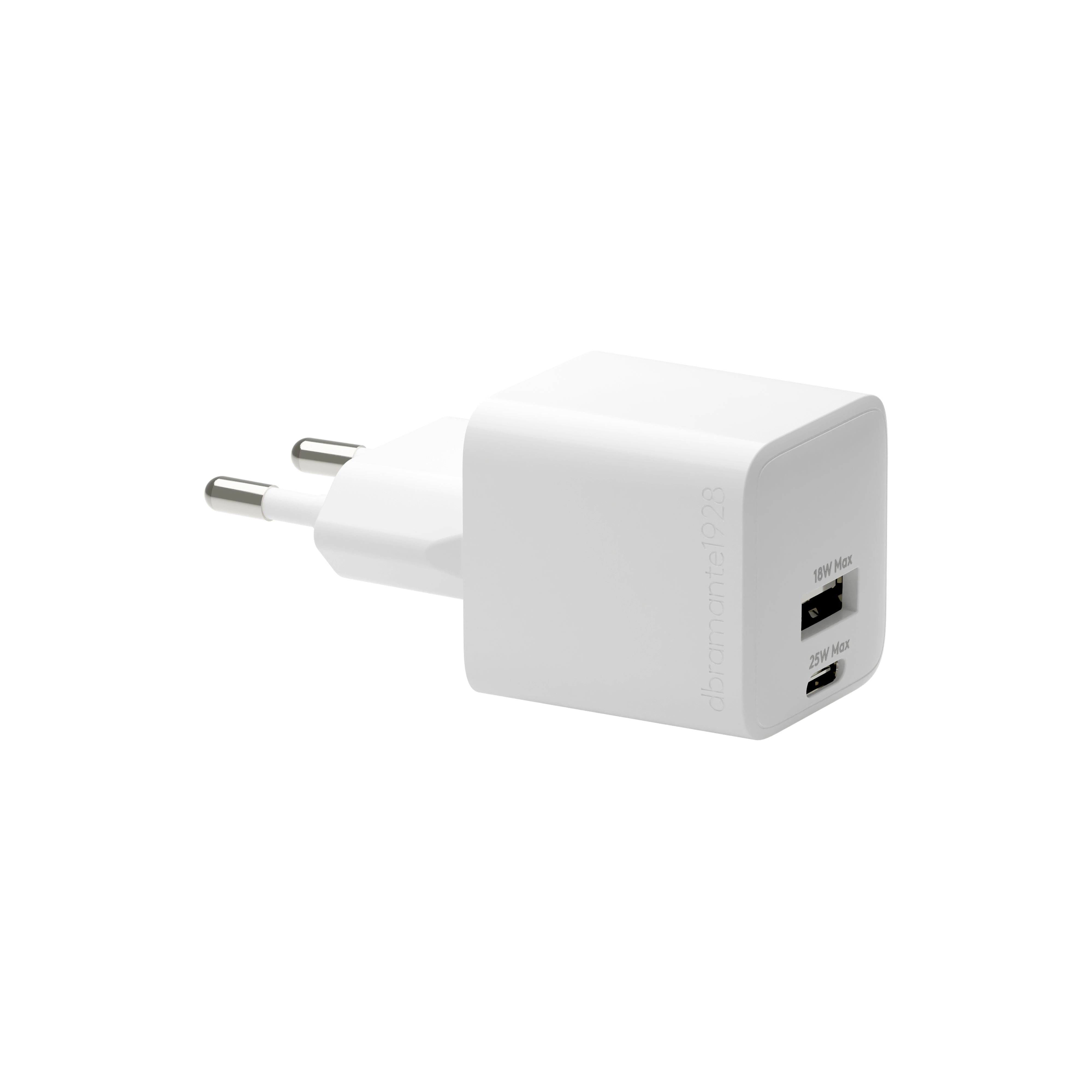 rechargeProEUWallChargerUSBC25W+USBA18WW