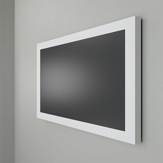 Chief IMPACT ON-WALL KIOSK - 75in LANDSCAPE, WHITE