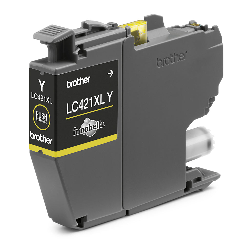 BROTHER 500-page high capacity Yellow ink cartridge for DCP-J1050DW MFC-J1010DW and DCP-J1140DW