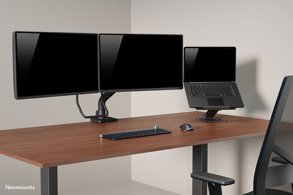 NEOMOUNTS DS75S-950BL2 Support dÃ©cran Ã  fixer 17-32p - ressort Ã  gaz - Topfix - arrÃªt 180