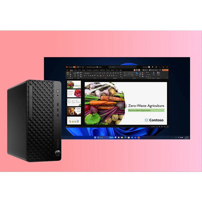 HP Pro Tower 400 G1i Intel Core Ultra 5 225 8Go 256Go SSD UMA W11P 3/3/3 Smartbuy