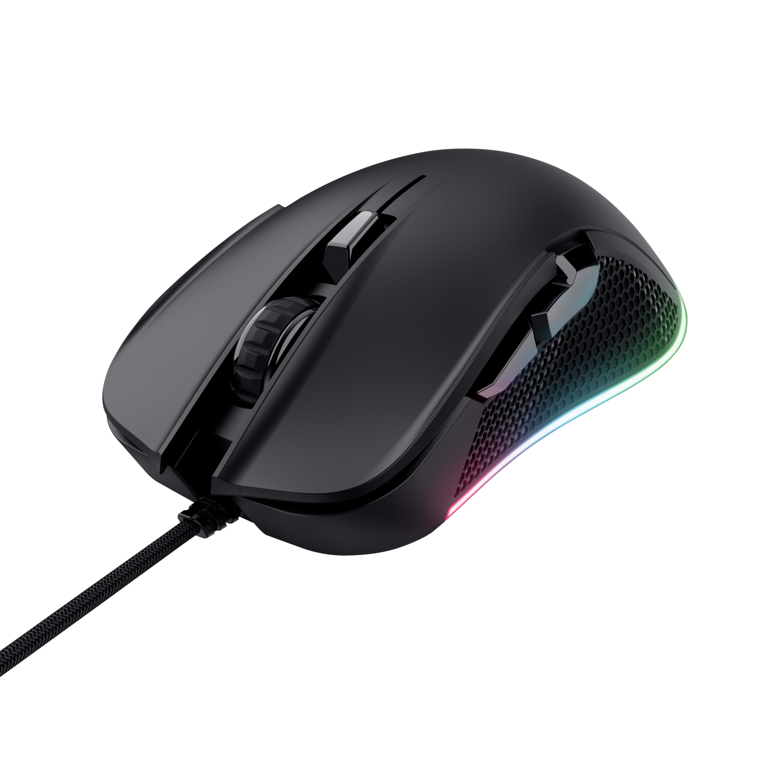 TRUST Souris gaming filaire YBAR noire