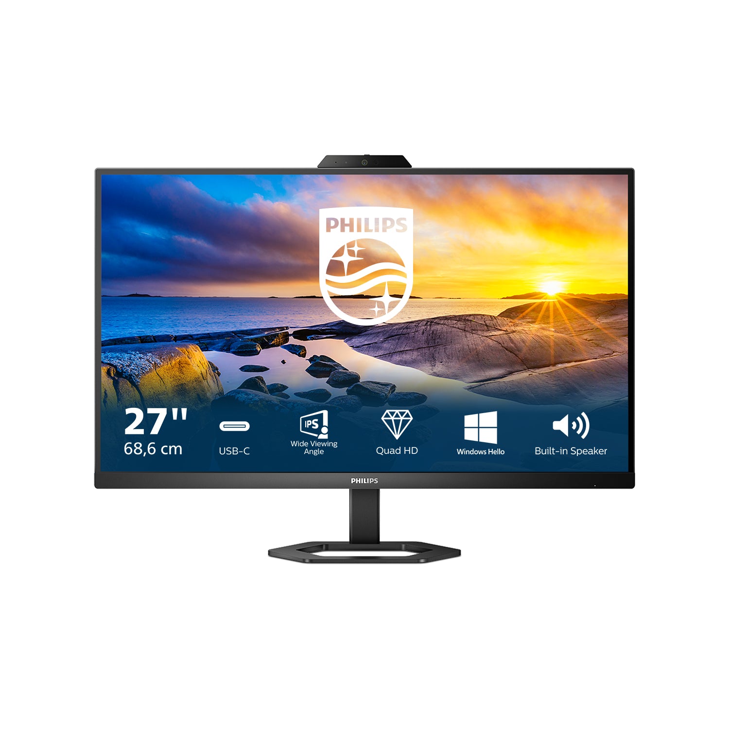 PHILIPS 27E1N5600HE/00 27p QHD IPS WLED 75Hz 16:9 4ms HDMI DP 4xUSB 3.2