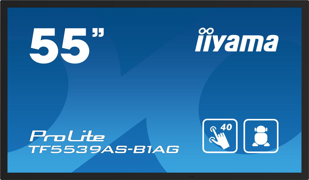 55" Bonded PCAP Anti-glare Bezel Free 40
