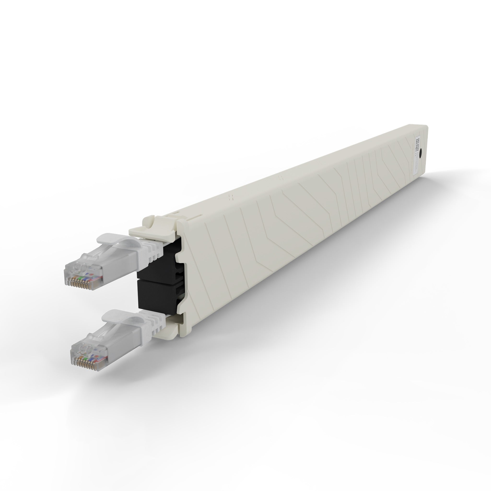 PATCHBOX ONE CASSETTE CAT6A UTP BLANC 0,8 m 8U