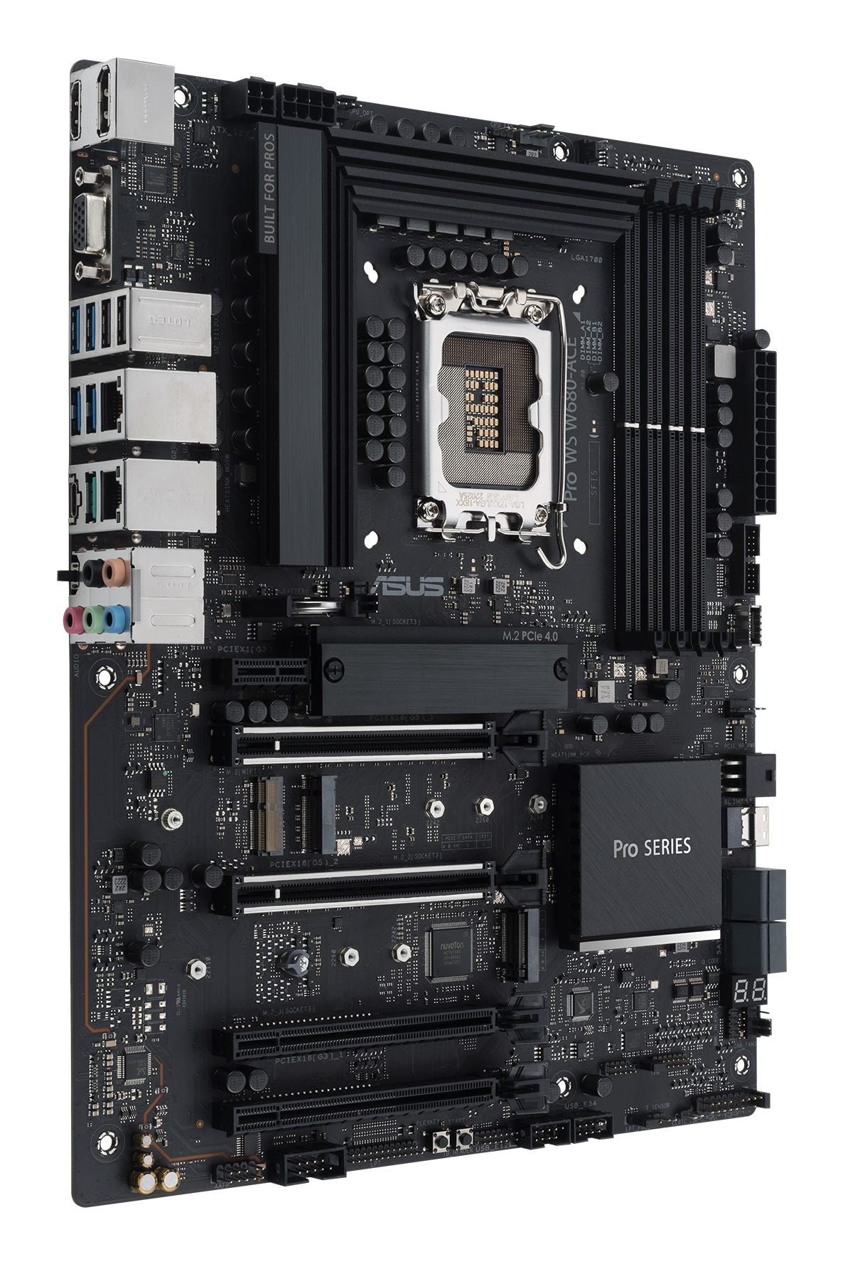 ASUS PRO WS W680-ACE LGA1700 4xDDR5 WS ATX MB 8xSATA 3xM.2