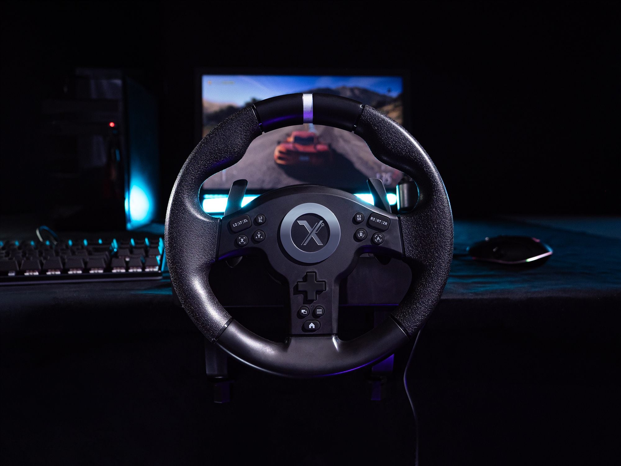 LEXIP - XDRIVE-350 MULTIPLATFORM STEERING WHEEL