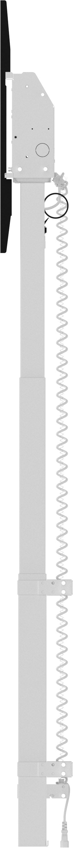 Floor supported wall lift up to 98/105"