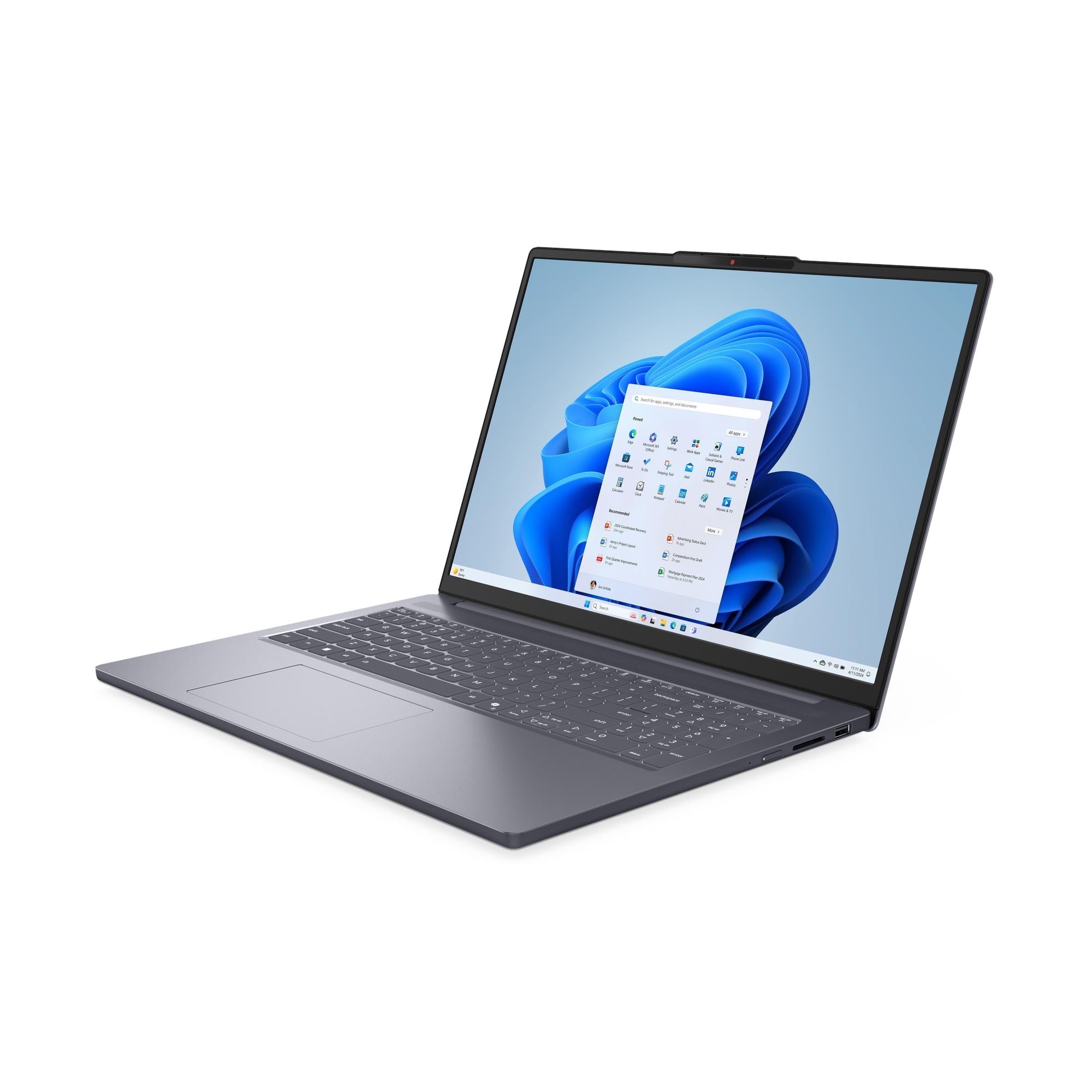Lenovo IdeaPad Slim 3 16IRH10 Intel® Core™ i7 i7-13620H Ordinateur portable 40,6 cm (16") WUXGA 16 Go DDR5-SDRAM 512 Go SSD Wi-Fi 6 (802.11ax) Windows 11 Home Français Gris