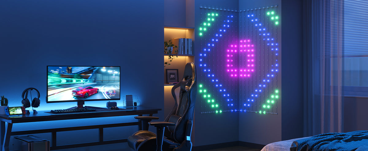 Govee H70BC Rideau Lumineux Version Co-branding Netflix | Rideau, rideau LED | Wi-Fi, Bluetooth