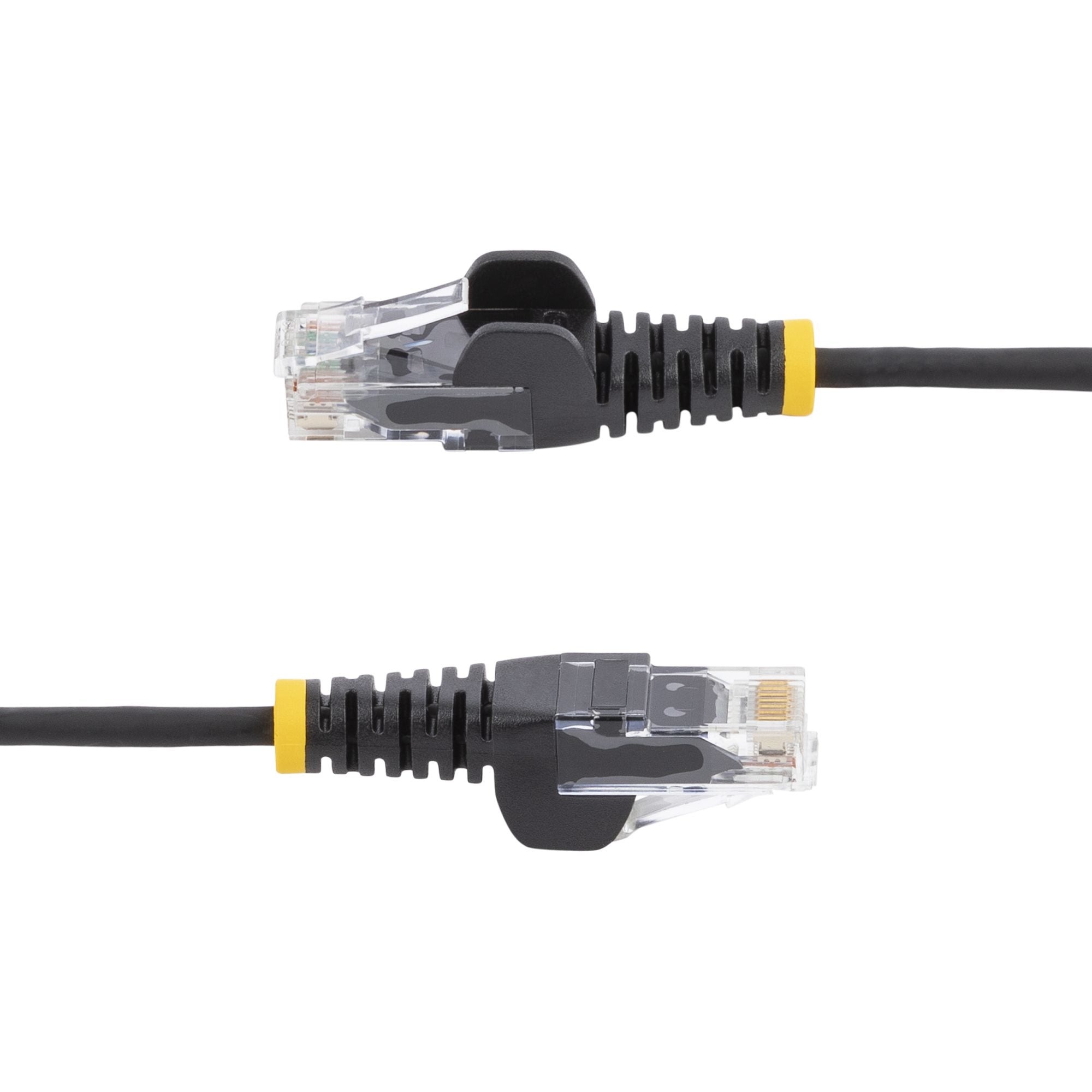 Cable - Black Slim CAT6 Patch Cord 2m