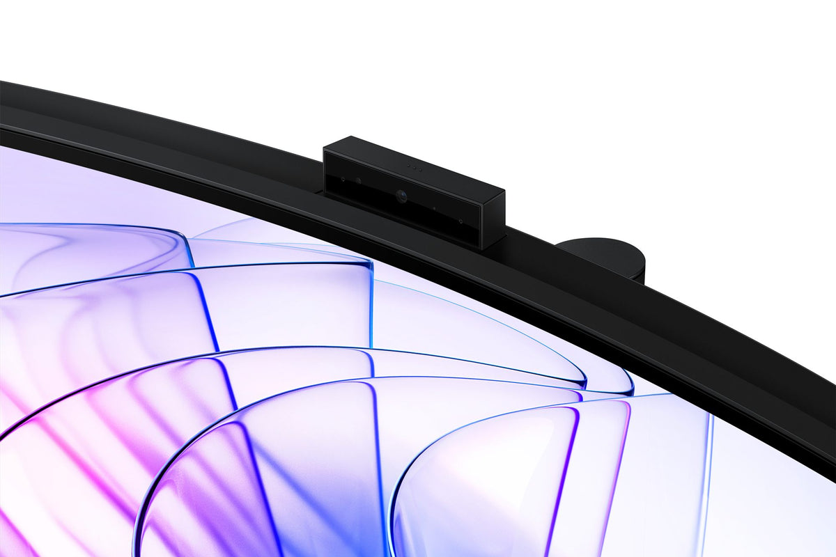 SAMSUNG ViewFinity S6 S34C652VAU Ecran incurvé 34p avec WEBCAM UWQHD 3440 x 1440 @100Hz VA 350cd/m² HDR10 5ms HDMI DP USB-C 90W HP