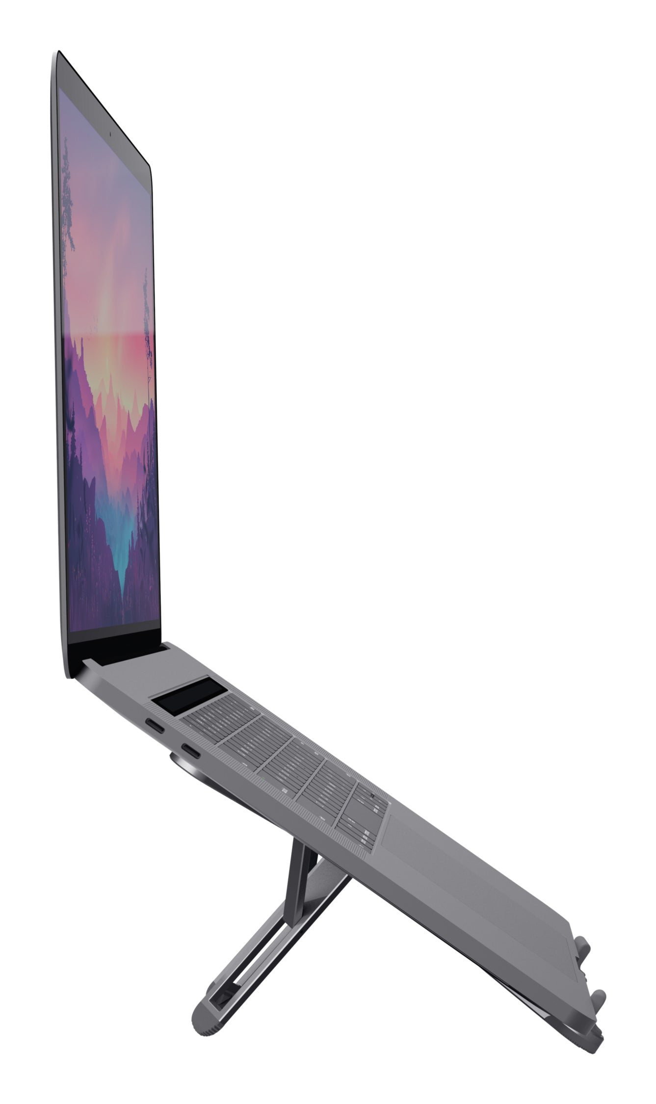 TRUST Support pliable MACY en aluminium pour ordinateur portable
