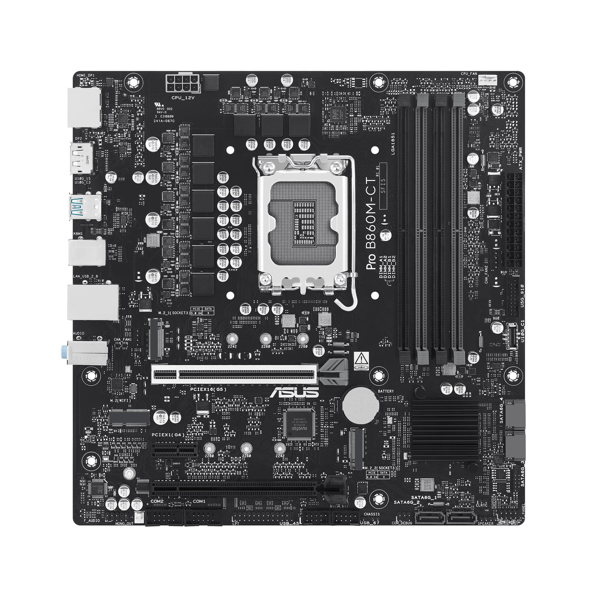 ASUS PRO B860M-CT-CSM LGA1851 4xDDR5 2xM.2 4xSATA