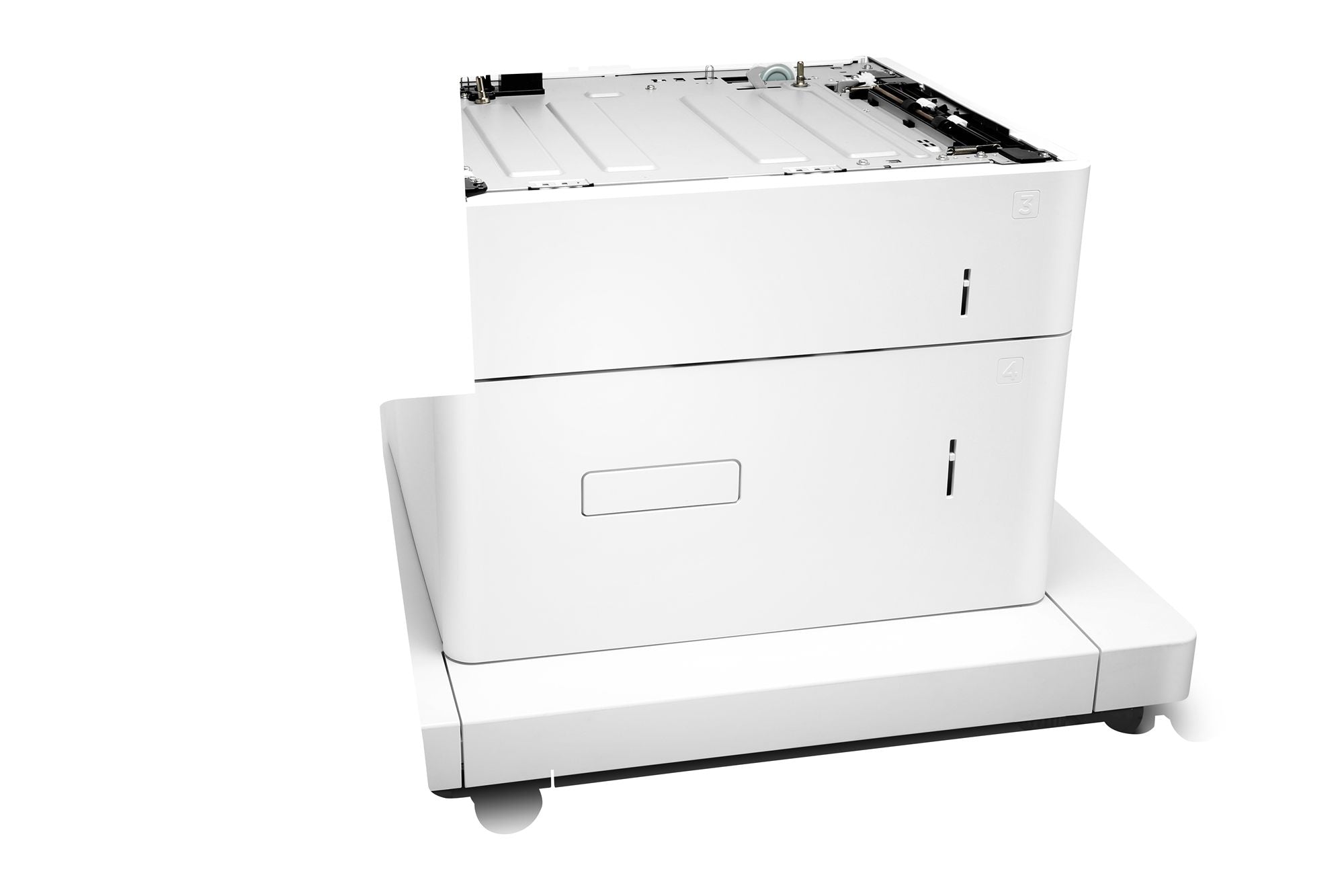 HP LaserJet Bac 550 feuilles + Bac Haute Capacite 2 000 feuilles + Support