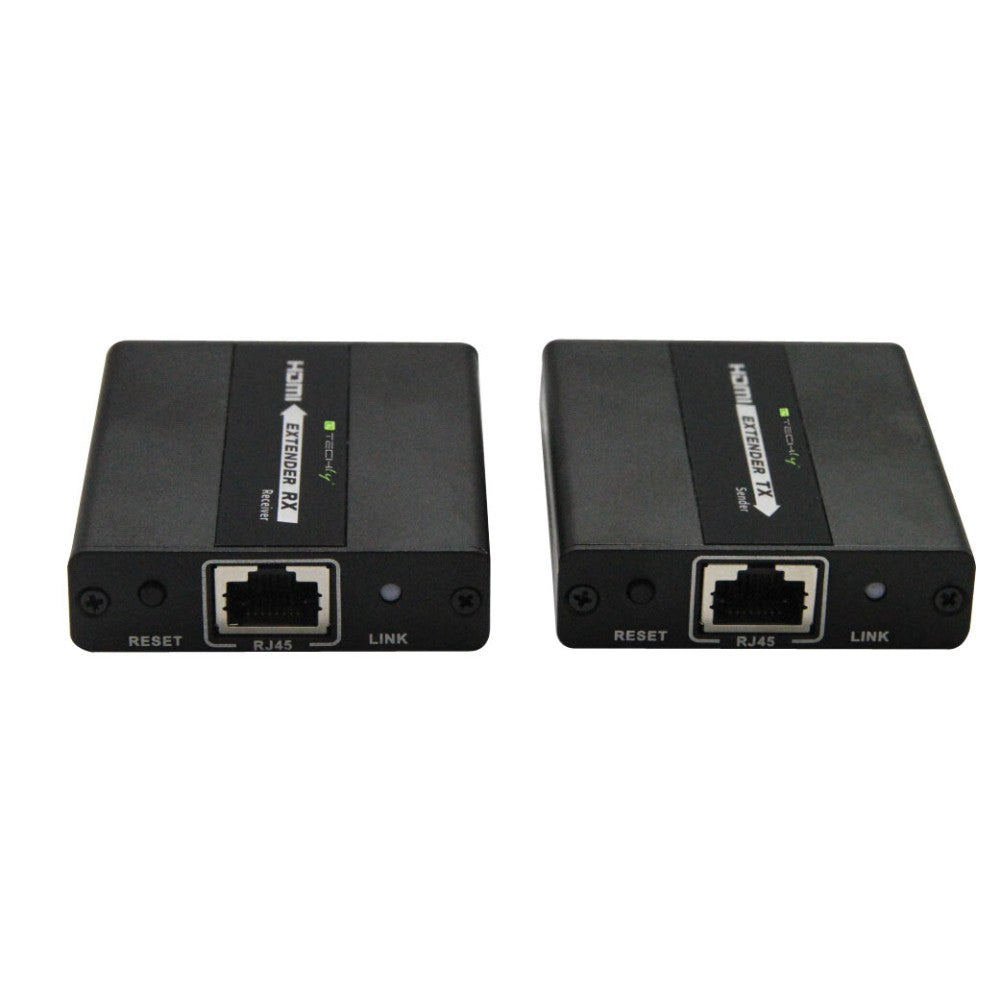 Techly IDATA EXT-E71 Extendeur HDMI 1.3 1080p60Hz jusqu'a 120m sur Cat6 avec IR