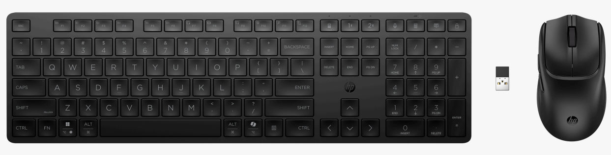 HP Multi-Device Dual-Mode Mouse and Keyboard Combo 495C FR