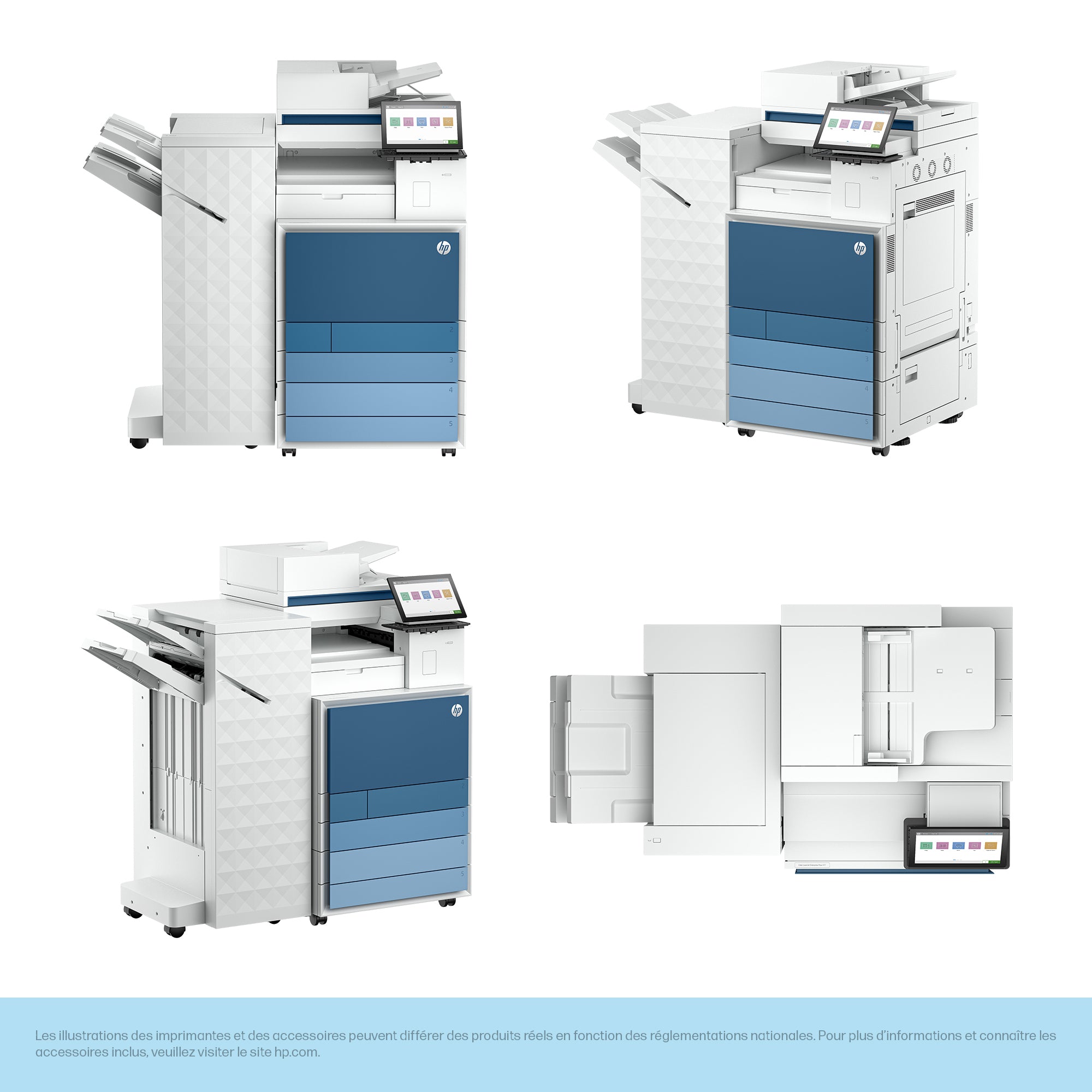HP Clr LaserJet Ent Flw MFP8801z+Prntr E