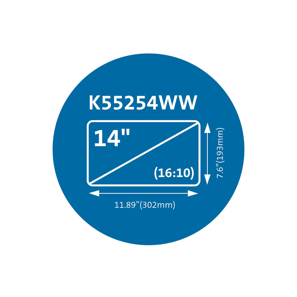 Kensington MagPro Magnetic Privacy 14"