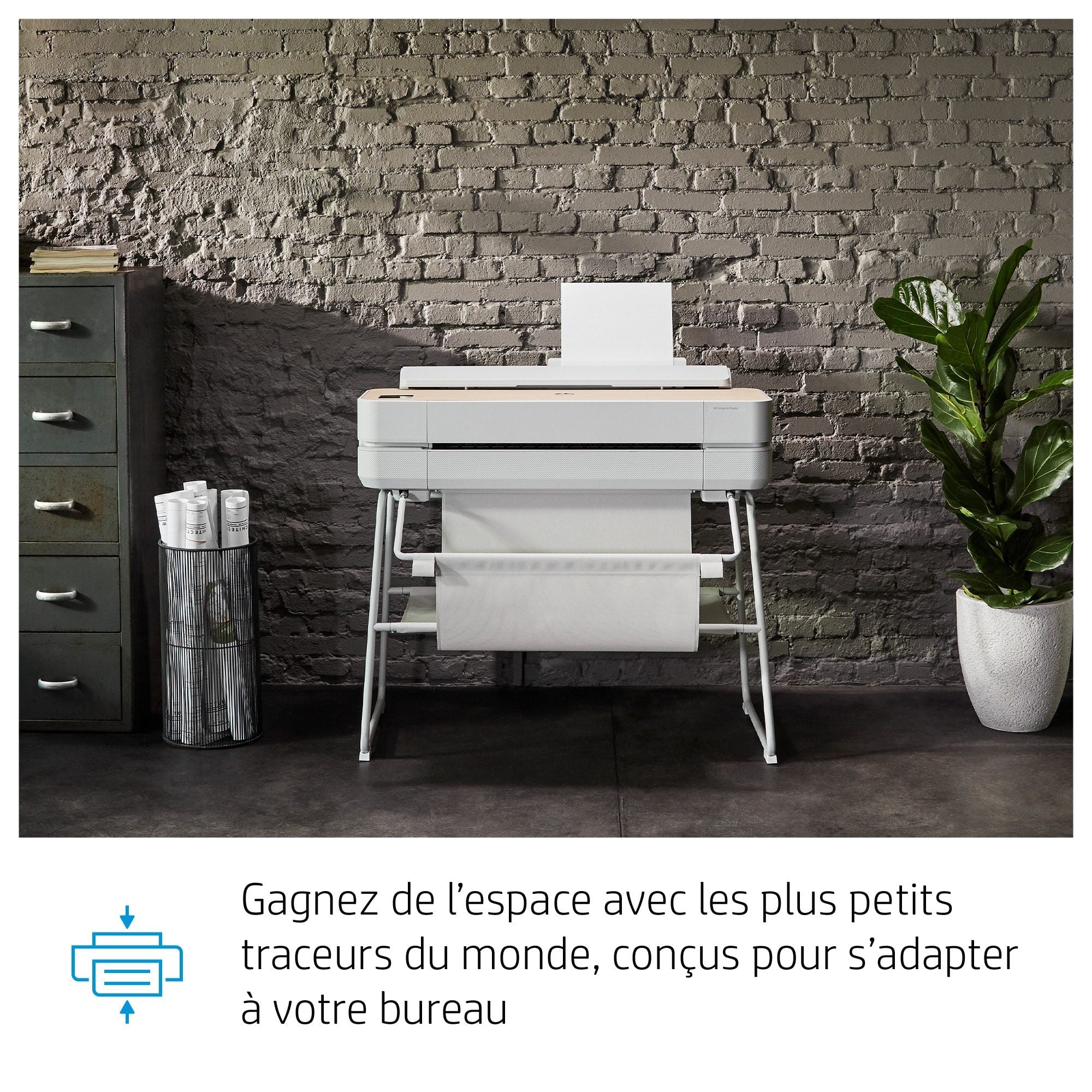 HP DesignJet Studio Steel 24" Printer