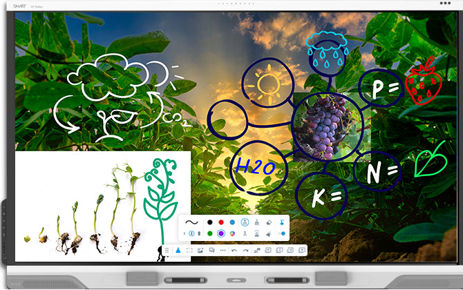 SMART Board RX086 86p 4K series Interactive Display with iQ