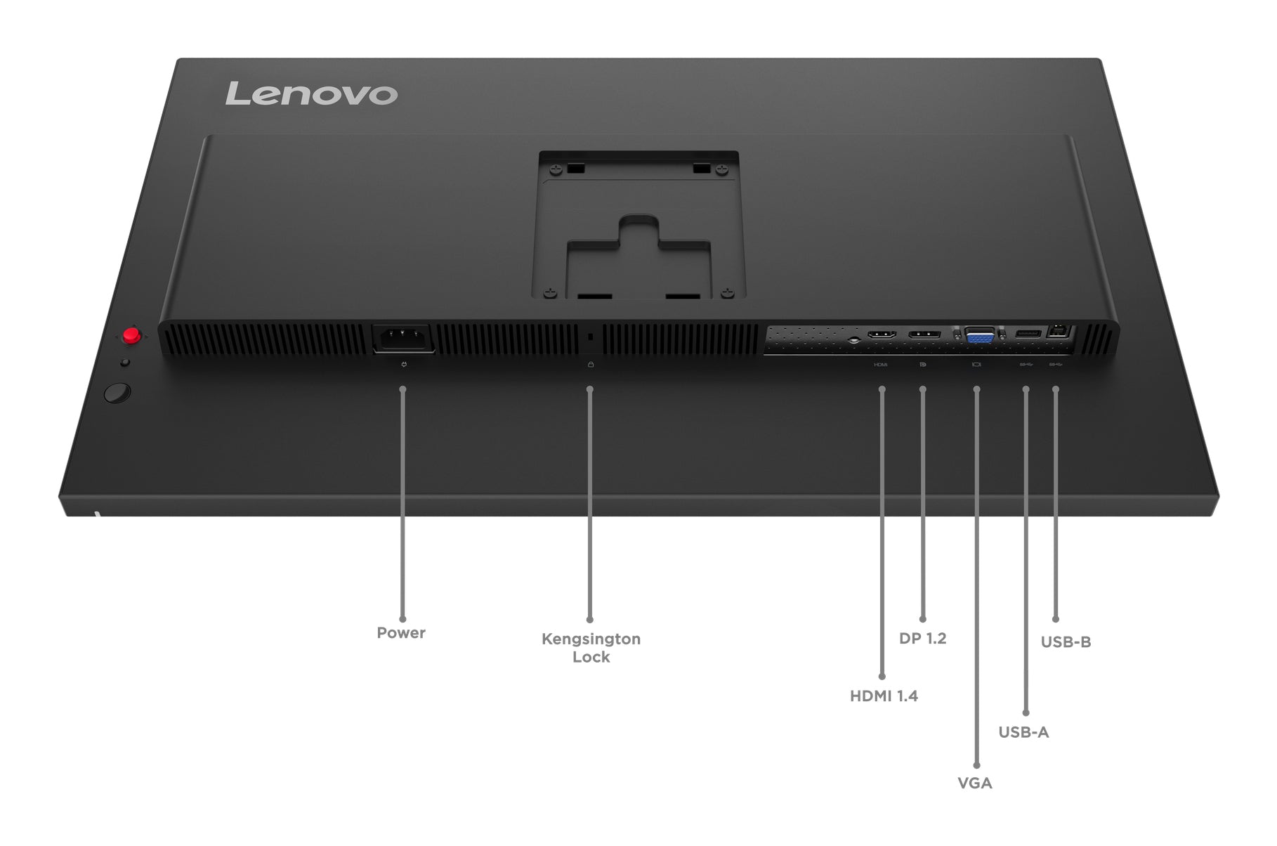 "Lenovo ThinkVision T27-40 écran plat de PC 68,6 cm (27"") 1920 x 1080 pixels Full HD LED Noir"