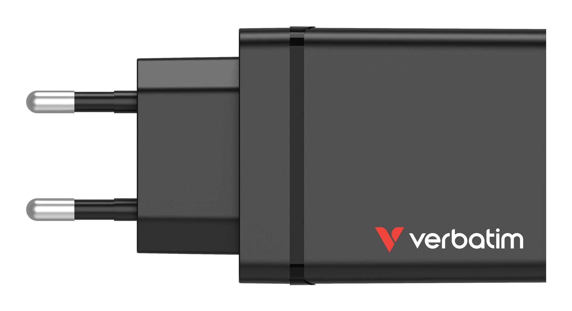 VERBATIM CHR-30EU1 USB CHARGER 30W WITH 1 X USB-C PD 20W / 1 X USB-A QC 3.0 / 2 X USB-A 10W BLACK EU WCF (P)