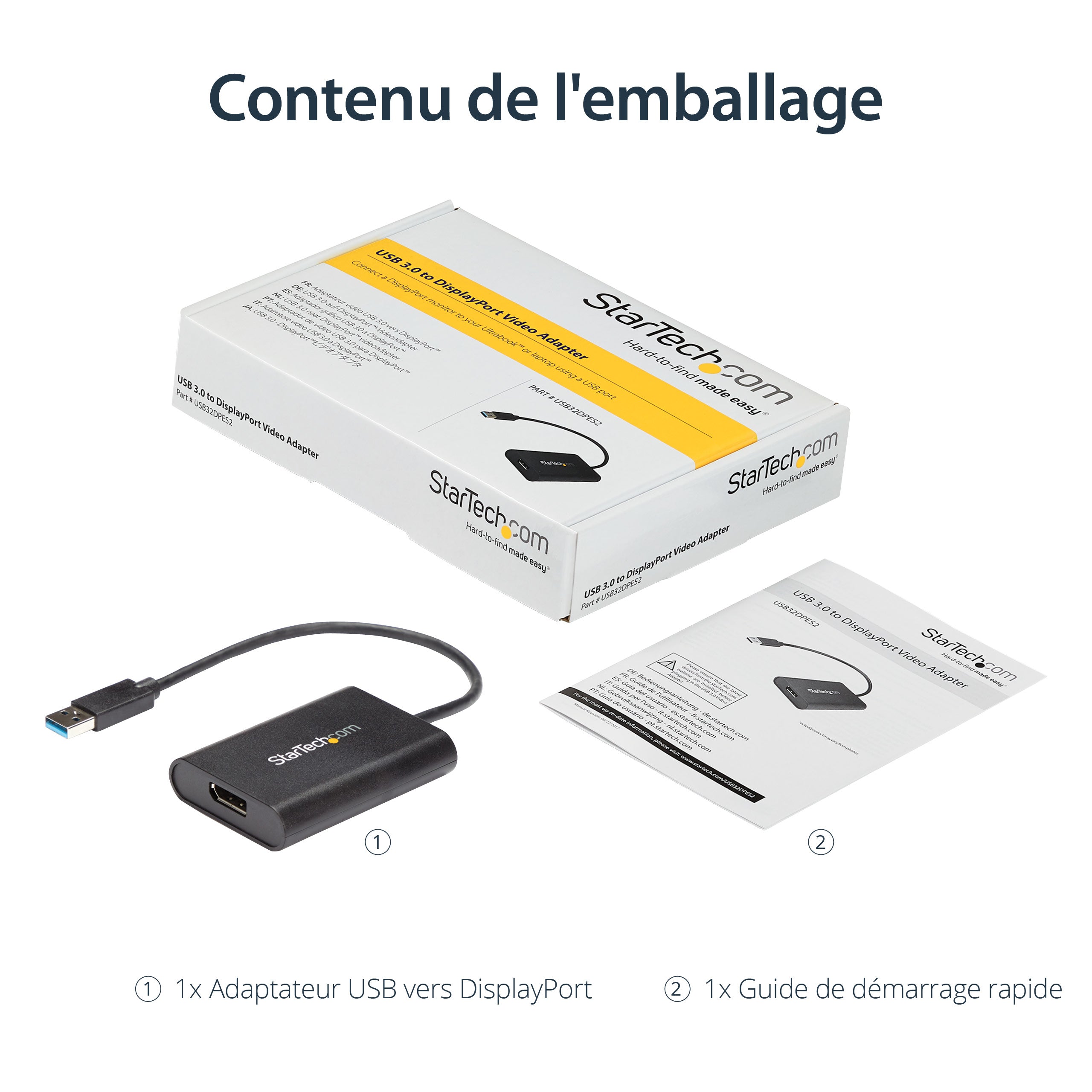 Adapter 4K 30Hz - USB 3.0 to DisplayPort
