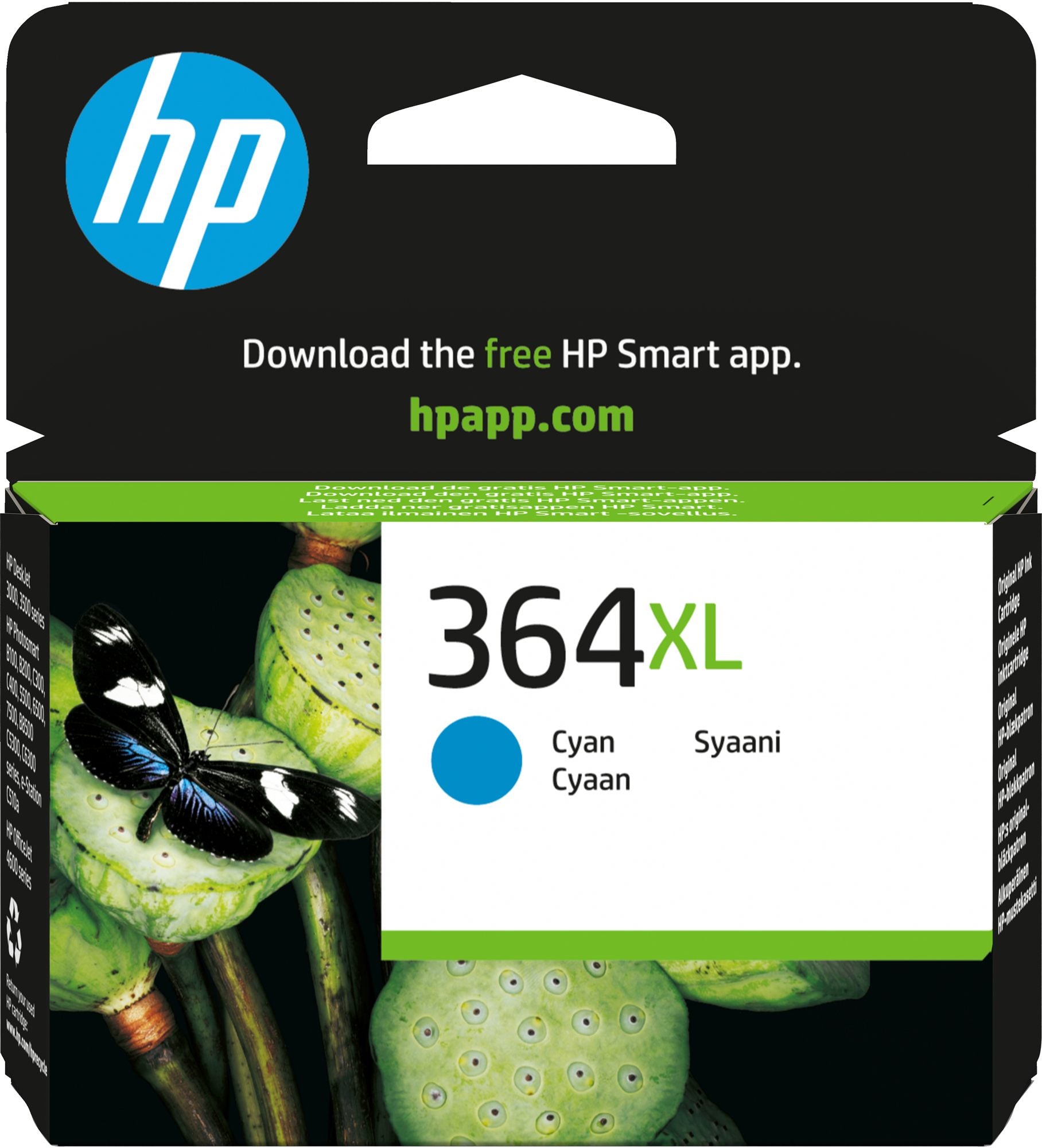 HP 364XL Cyan Ink Cart/Vivera Ink