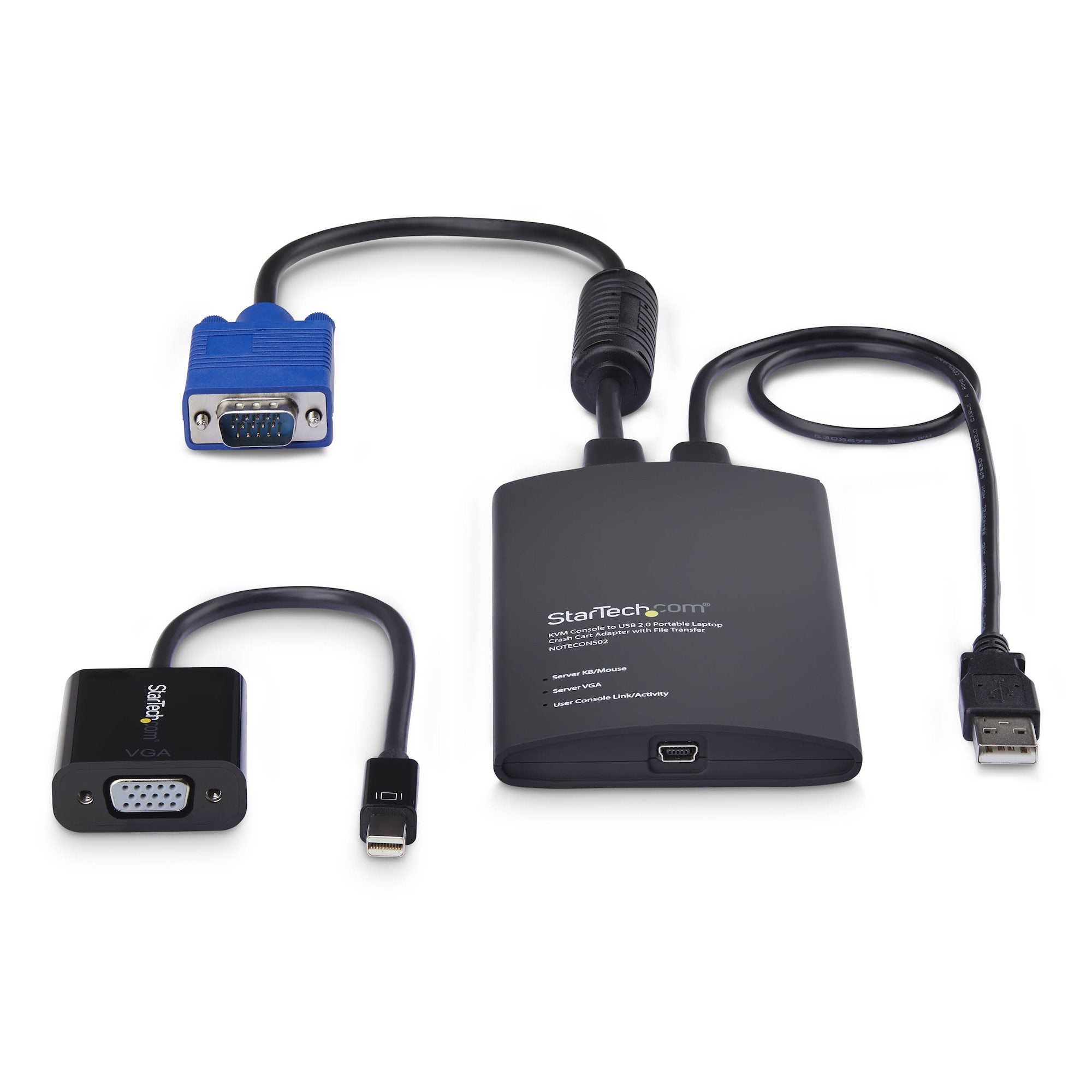 USB Crash Cart Adapter VGA/mDP