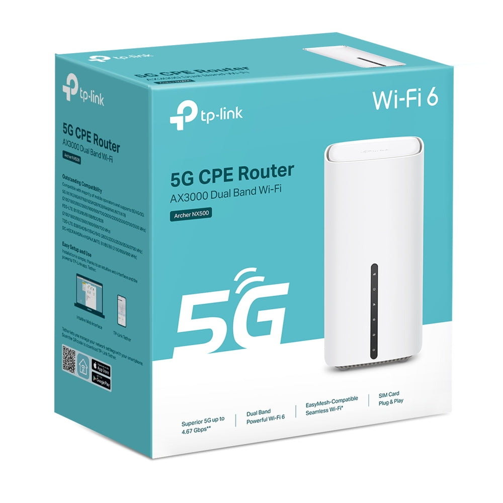 TP-LINK 5G AX3000 Wireless Dual Band Gigabit Router