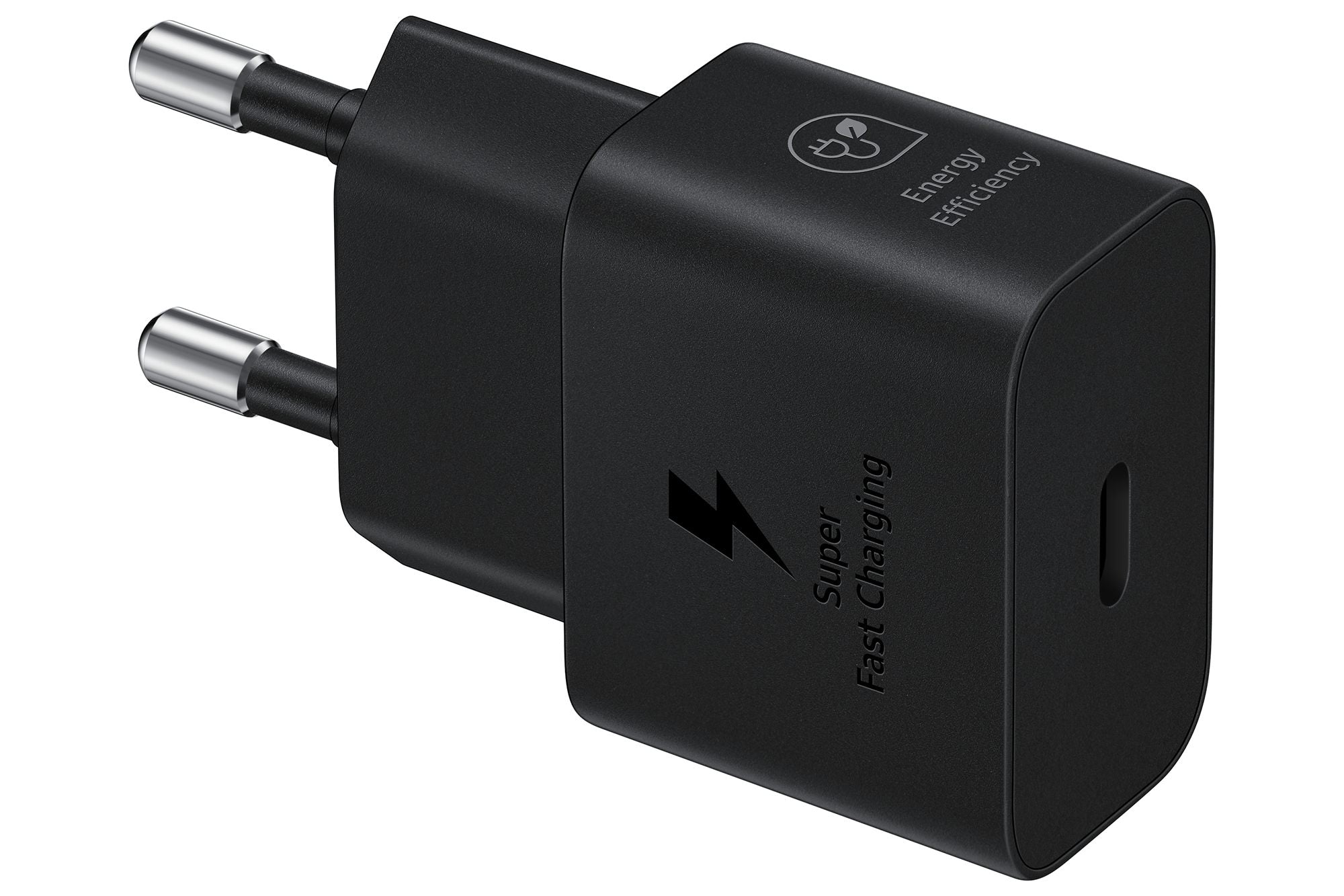 SAMSUNG fast charger USB-C 25W with data cable black
