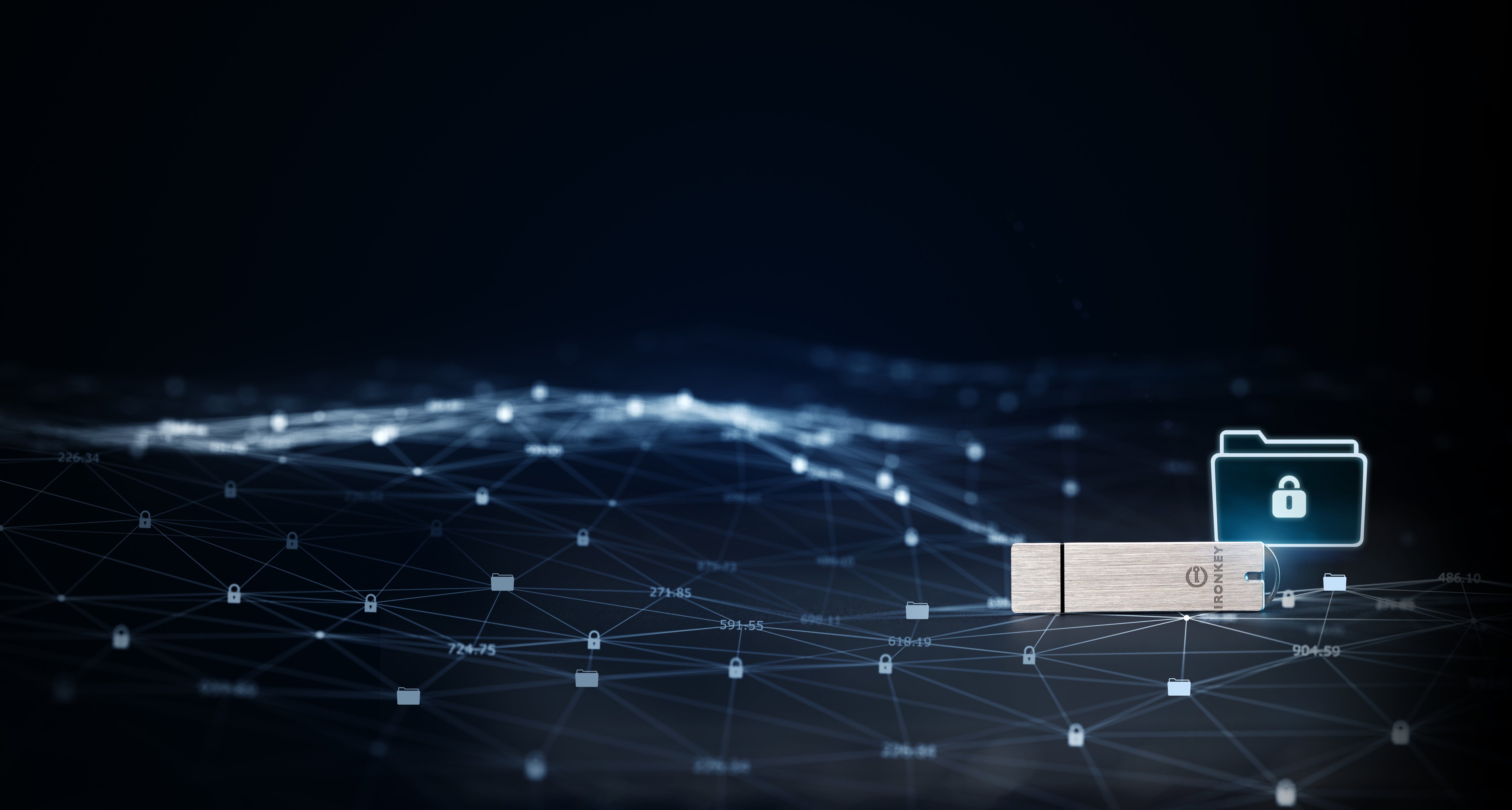 64GB IronKey S1000 Encrypted USB3.0 FIPS