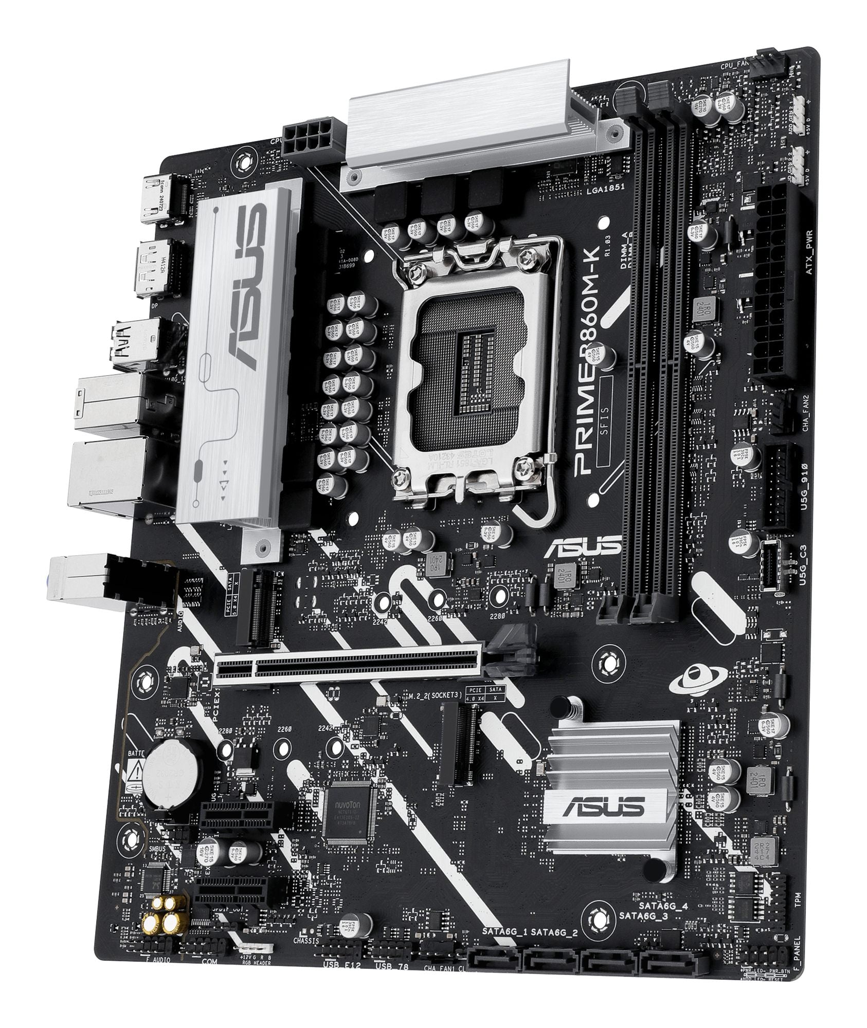 ASUS PRIME B860M-K LGA1851 DDR5 mATX MB 1xHDMI 1xDP 2xM.2 4xSATA