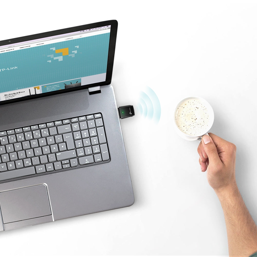 TP-LINK AC600 Dual Band Wireless USB Adapter MTK 1T1R 433Mbps at 5Ghz + 150Mbps at 2.4Ghz 802.11ac/a/b/g/n USB 2.0