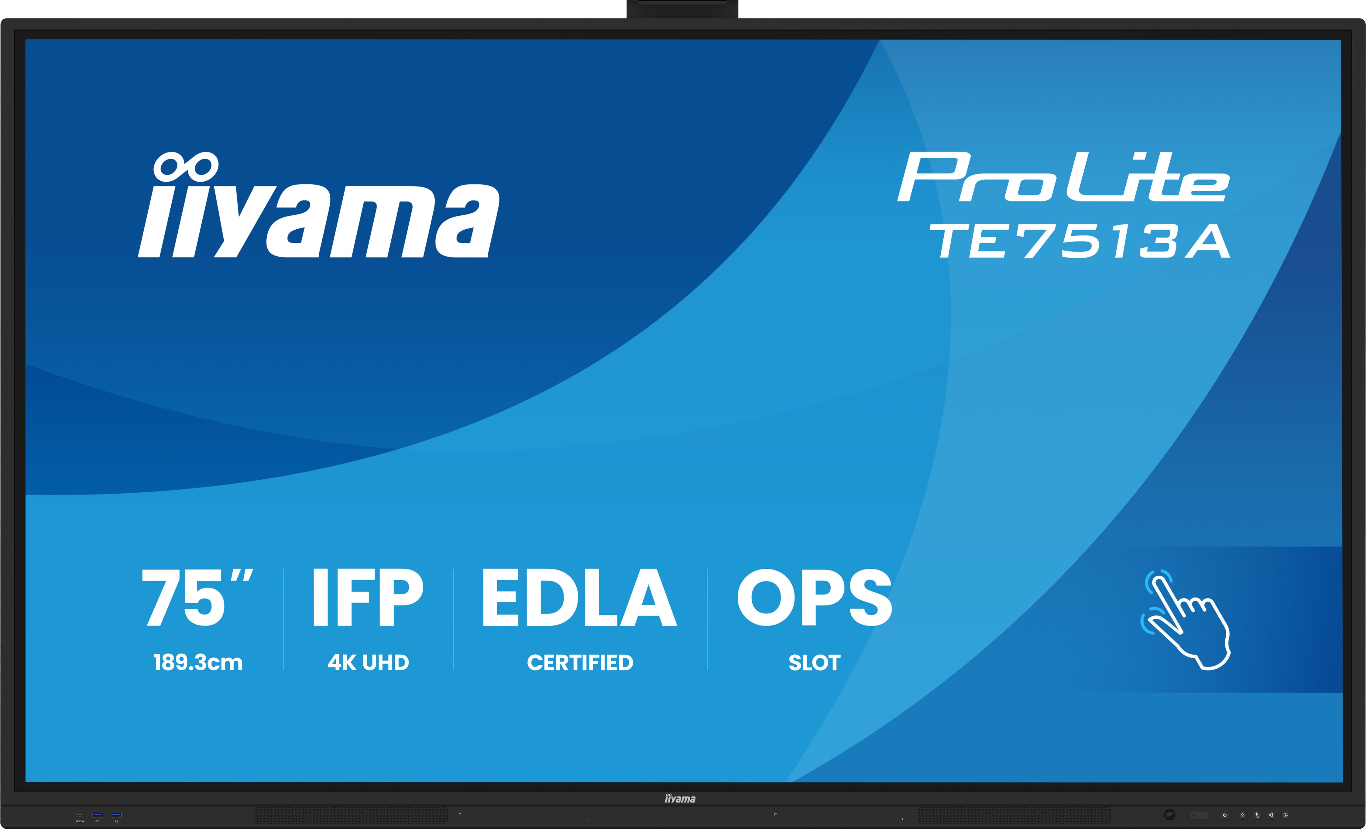IIYAMA- Afficheur professionnel tactile 75" TE7513A-B1AG