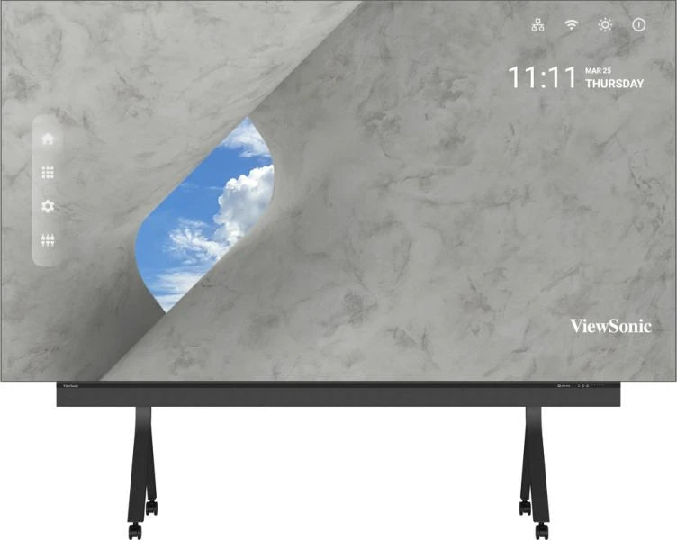 Viewsonic, 163inch Direct View LED Display, 3840x2160P, 13Bit, Refresh Rate 3840Hz, Pixel Pitch 0.9mm, Hdmi Input & Output, COB, Black