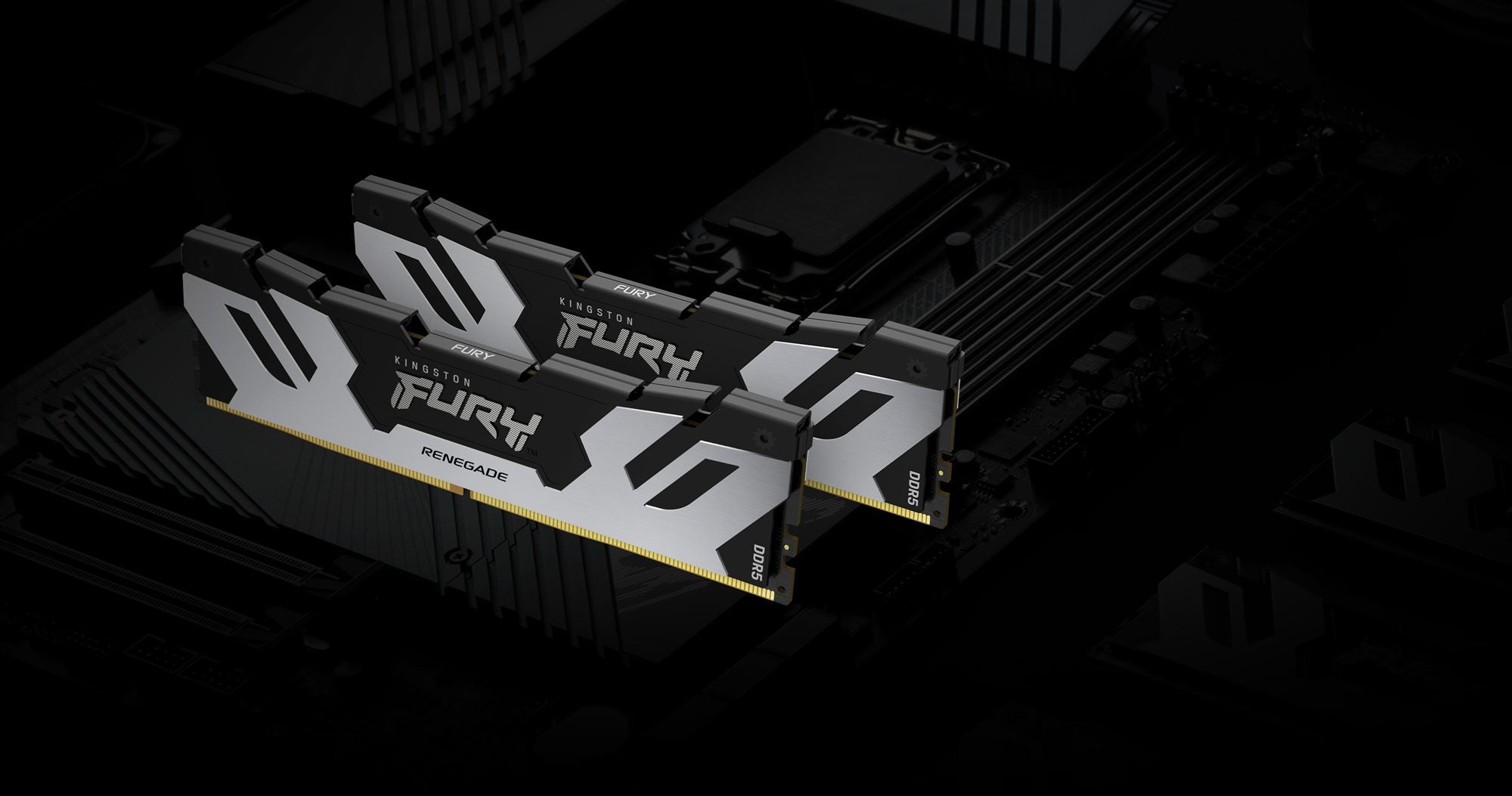 KINGSTON Fury Renegade 32Go 2x16Go 7200MT/s DDR5 CL38 DIMM Silver XMP