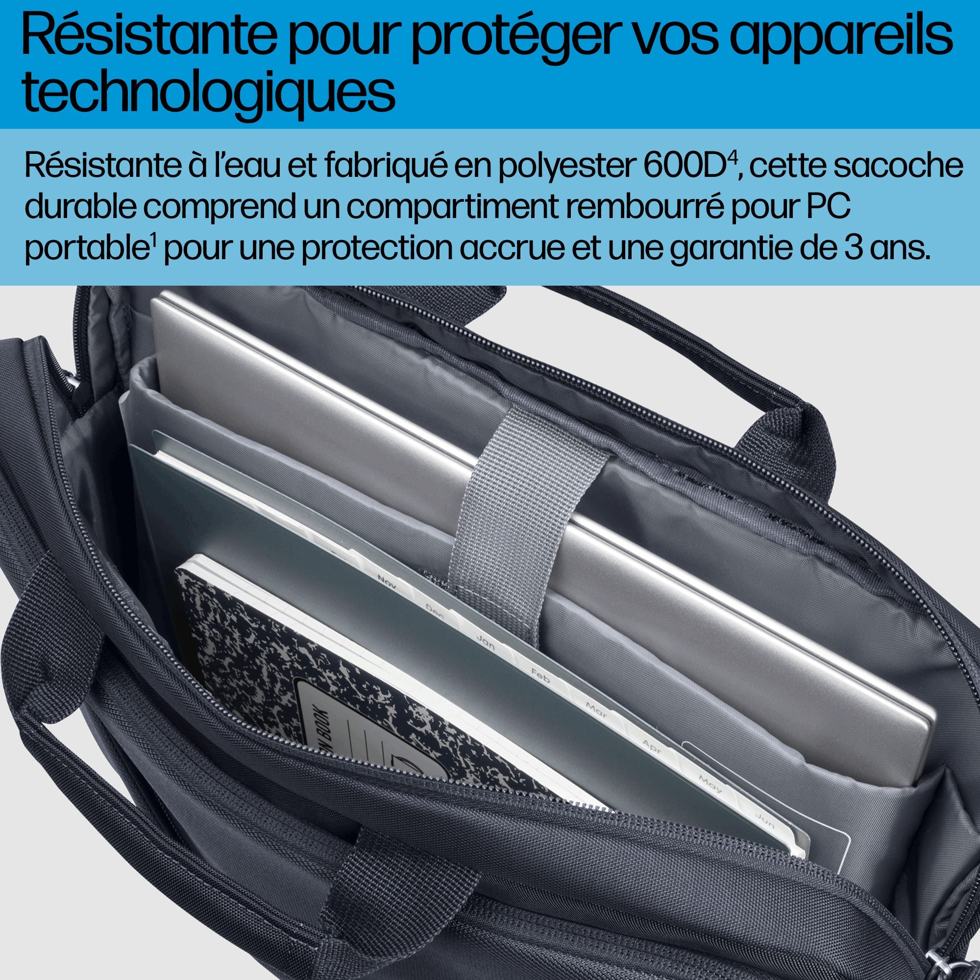 HP Evday 14p Odyssey Gray Laptop Bag