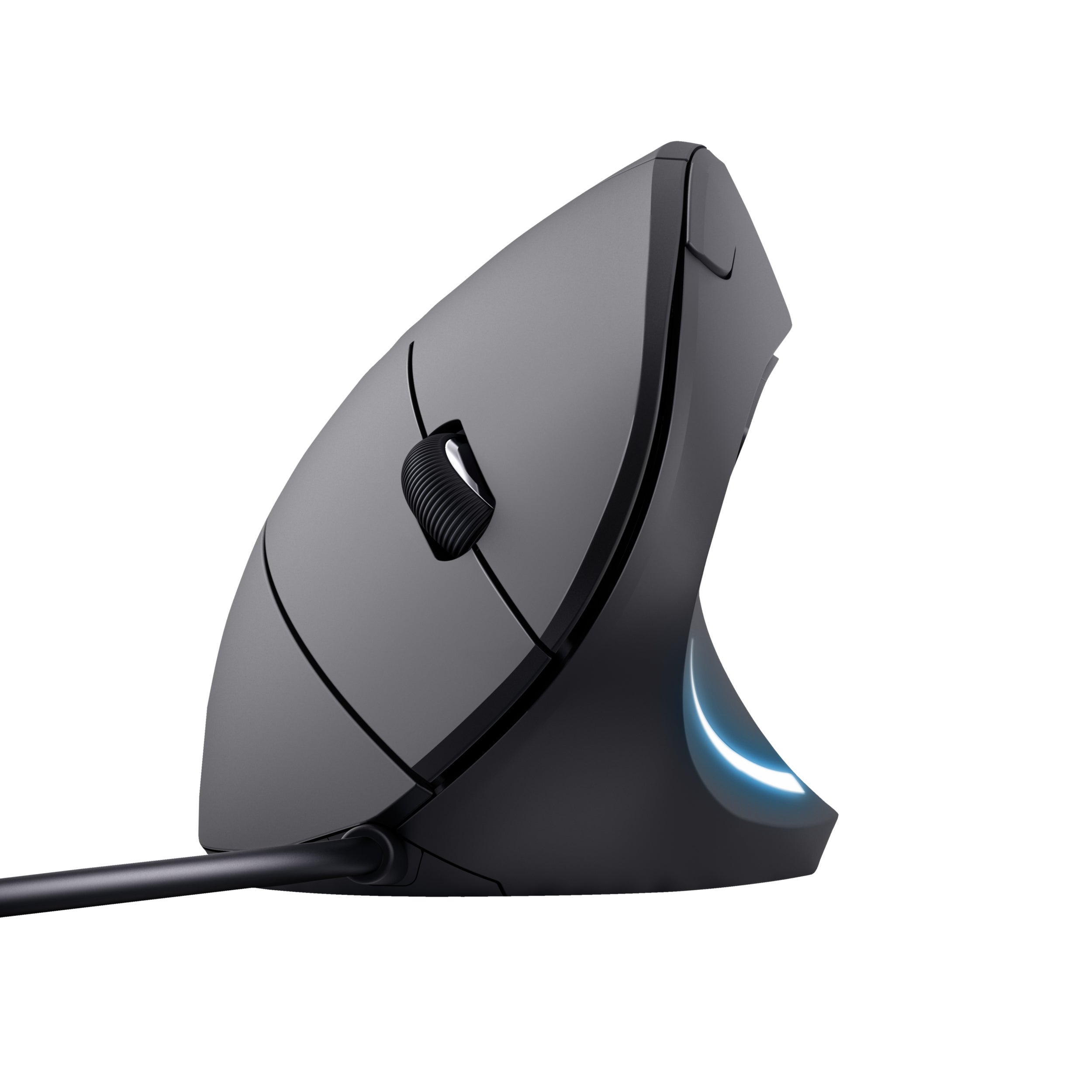 TRUST Souris filaire ergonomique VERTO - Noire