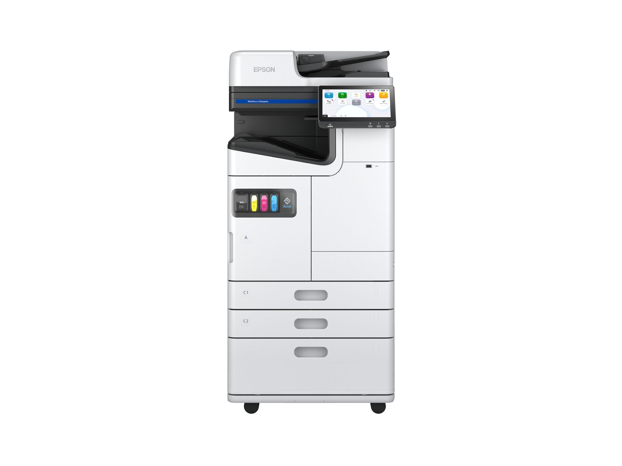 Epson WorkForce Enterprise AM-C4000 - appareil d'impression tout-en-un - impression, numérisation, copie, fax 600 x 2400 DPI A3 RECTO-VERSO DADF 40ppm Wi-Fi Air