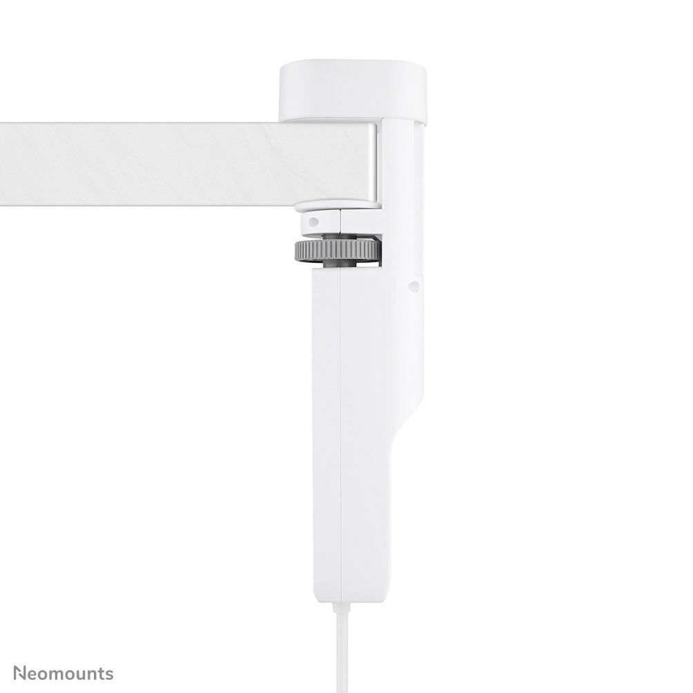 NEOMOUNTS VOLT Desk Clamp socket with Quick-charge USB Ports clamp 0-50mm 3x type-F 230V 1x USB-A 18W 2x USB-C 20W