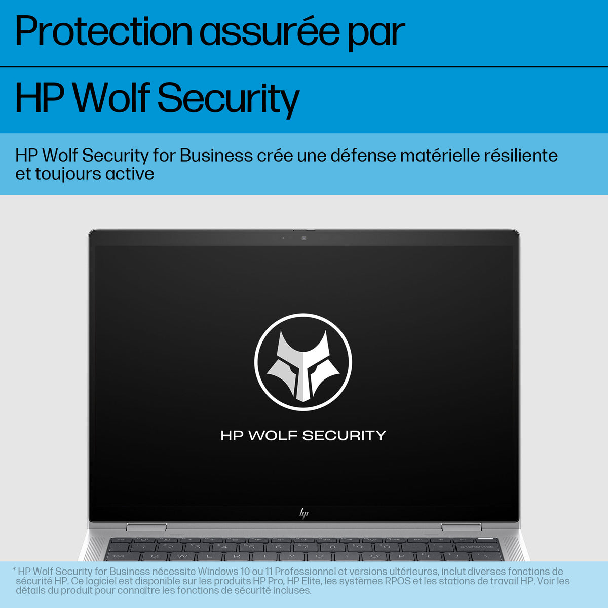HP Elite x360 1040 G11 Intel Core Ultra 7 155H 14p WUXGA AG LED UWVA 32Go LPDDR5X 1To SSD ax6G+BT LTEA P 6C FPS W11P 3/3/0
