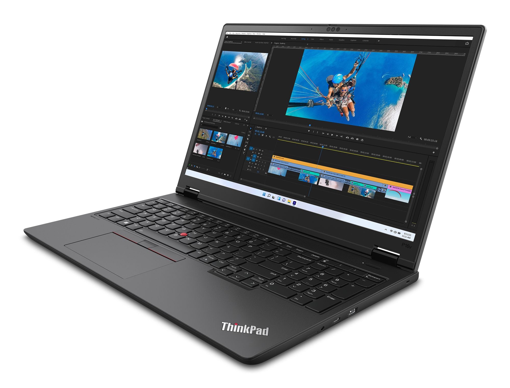LENOVO ThinkPad - P16v - G2 - 16p WUXGA - Intel Core Ultra 7 165H - W11Pro - 32Go RAM - 1To SSD - RTX 2000 Ada 8Go